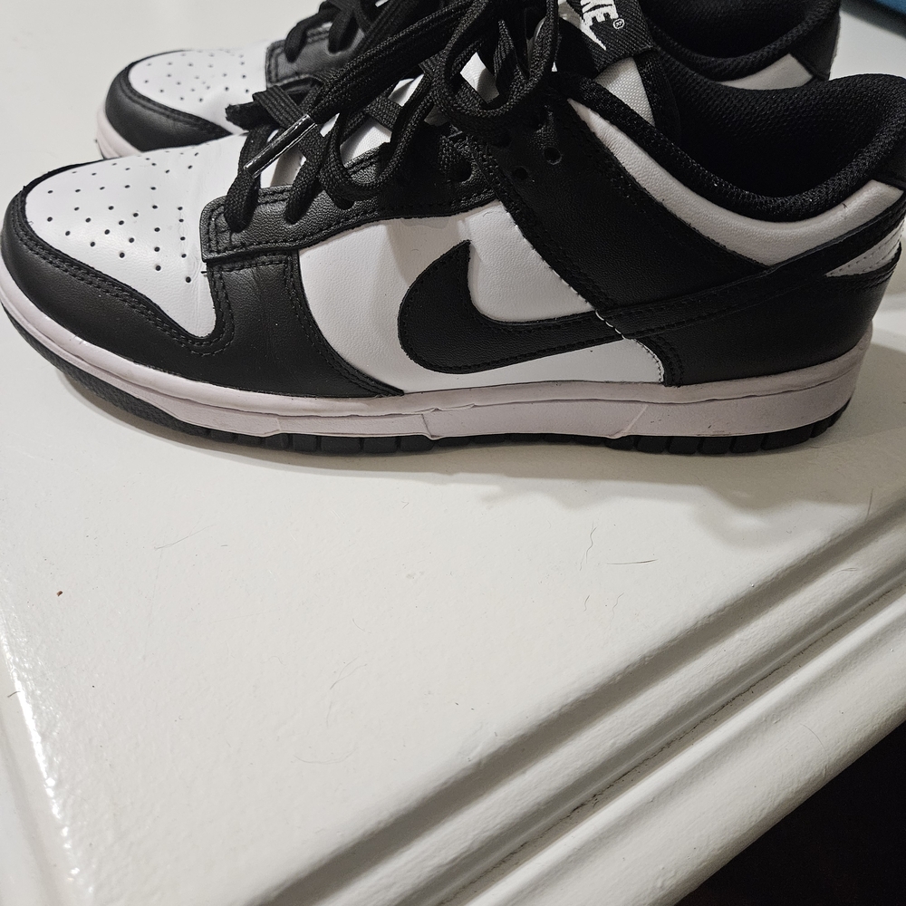 Black and White Nike Sneakers